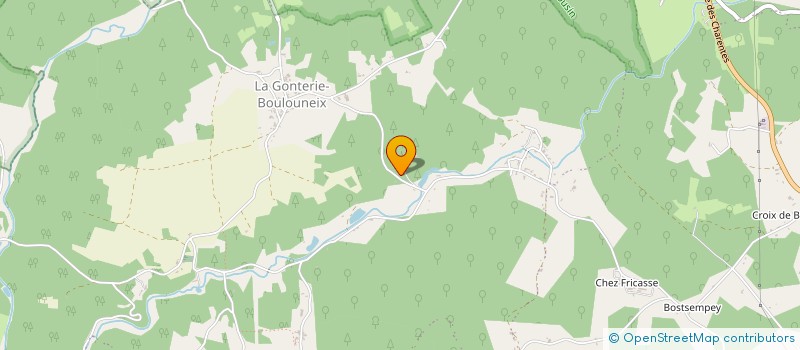 localisation de l'entreprise MADAME FRANCINE ROUSSARIE  BRANTOME EN PERIGORD