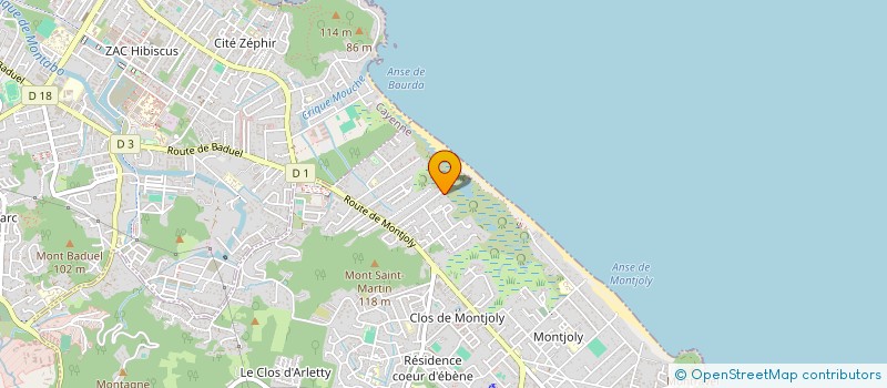 localisation de l'entreprise MADAME FRANCINE ROUSSEL  REMIRE-MONTJOLY