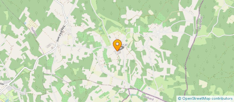 localisation de l'entreprise MADAME FRANCINE RUAUD  SAINT-CYBRANET