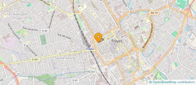localisation de l'entreprise MADAME FRANCINE SIMONEL à TROYES