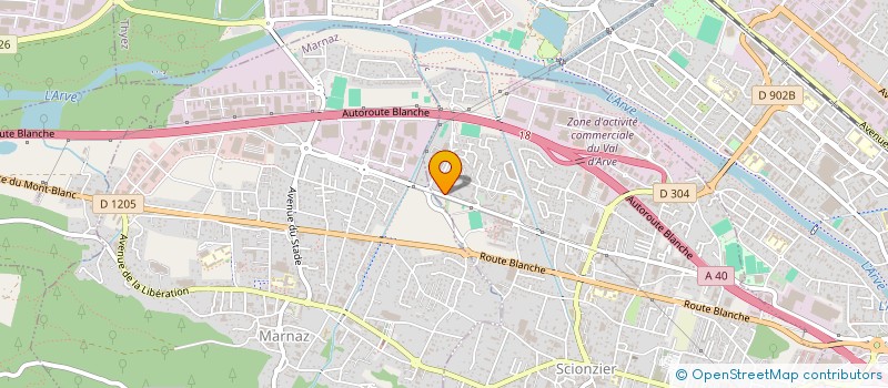 localisation de l'entreprise MADAME FRANCINE SPEELMAN  SCIONZIER