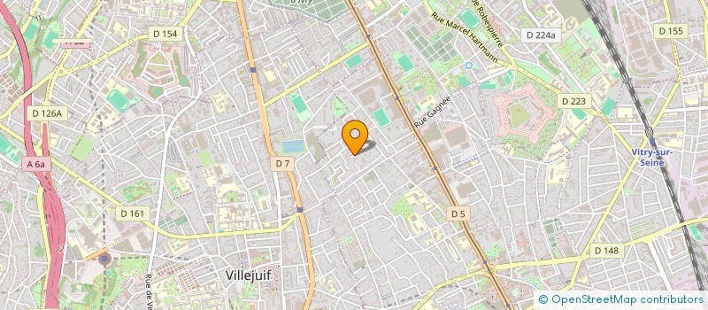 localisation de l'entreprise MADAME FRANCINE TRINH à VITRY-SUR-SEINE