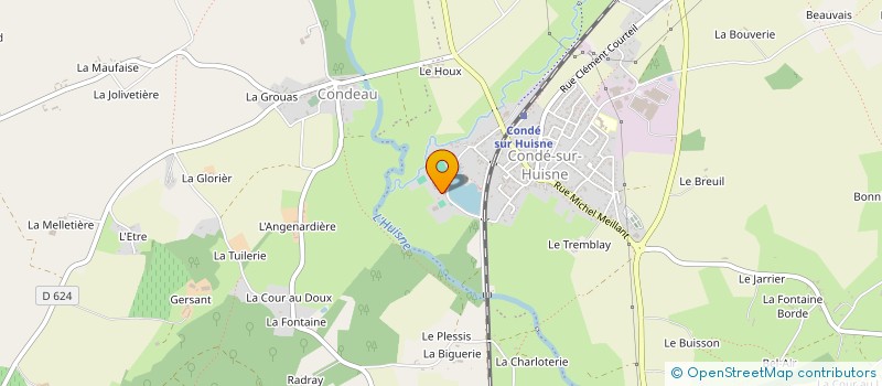 localisation de l'entreprise MADAME FRANCINE VILLETTE à SABLONS-SUR-HUISNE