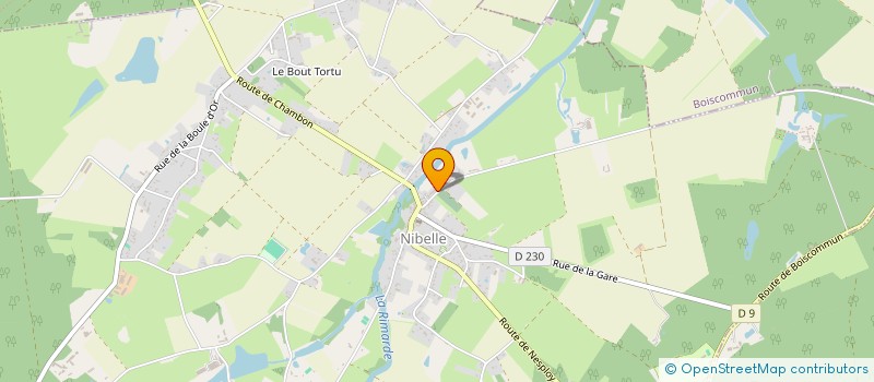 localisation de l'entreprise MADAME FRANCINE WATBOT  NIBELLE