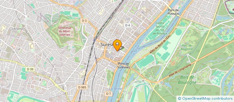 localisation de l'entreprise MADAME FRANCINE ZARKA à SURESNES
