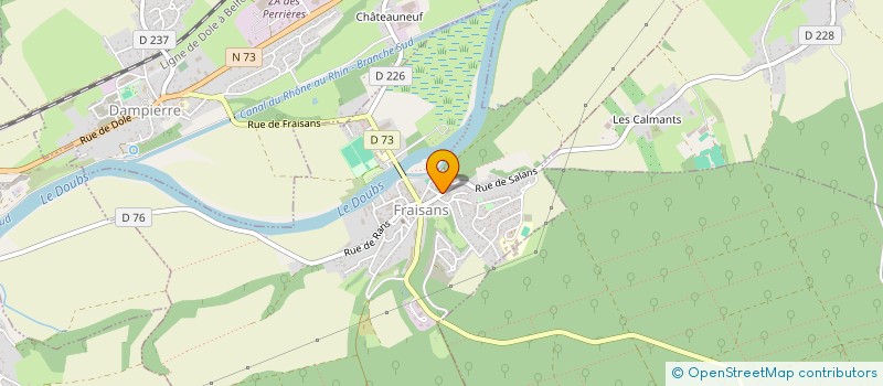 localisation de l'entreprise MADAME FRANCINE ZOLLINGER à FRAISANS