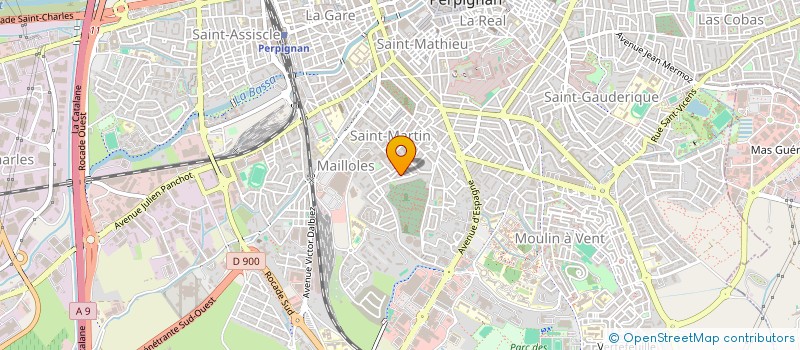 localisation de l'entreprise MADAME FRANCISCA ANKRAH  PERPIGNAN