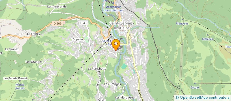 localisation de l'entreprise MADAME FRANCISCA AVRARD  SERVOZ