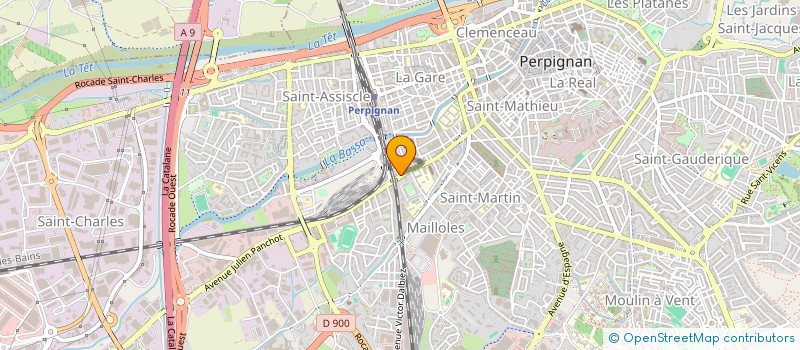 localisation de l'entreprise MADAME FRANCISCA COPLIN DRULLARD à PERPIGNAN