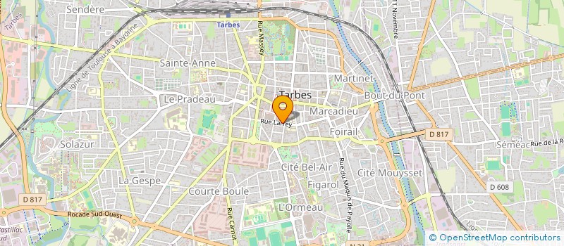localisation de l'entreprise MADAME FRANCISCA CORNEJO à TARBES