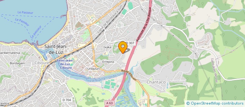 localisation de l'entreprise MADAME FRANCISCA DA SILVA à SAINT-JEAN-DE-LUZ