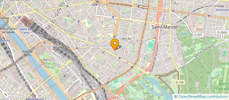 localisation de l'entreprise MADAME FRANCISCA DE CASTRO FORERO  PARIS