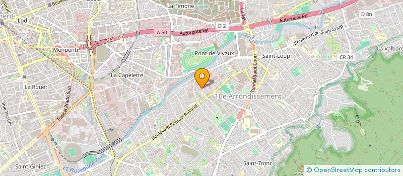 localisation de l'entreprise MADAME FRANCISCA DOS REIS BORGES à MARSEILLE