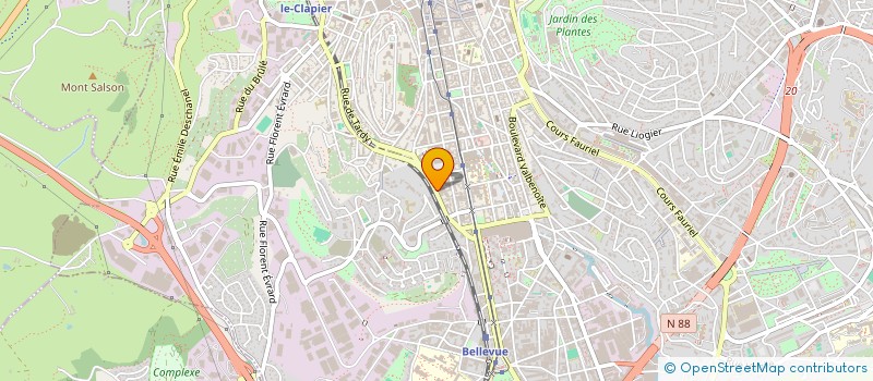 localisation de l'entreprise MADAME FRANCISCA ELUKI DIHANDJU à SAINT-ETIENNE