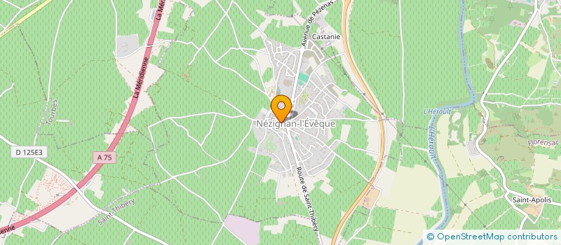 localisation de l'entreprise MADAME FRANCISCA HERNANDEZ  NEZIGNAN-L'EVEQUE