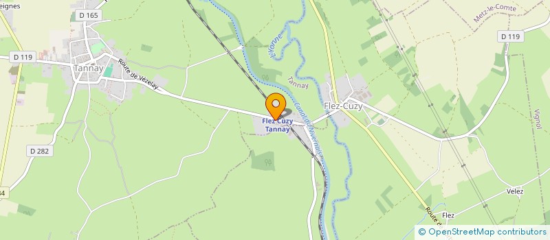 localisation de l'entreprise MADAME FRANCISCA MACIEL NUNES  TANNAY