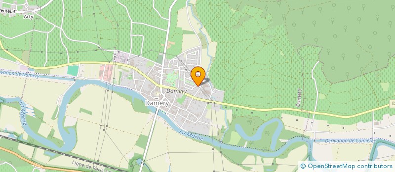 localisation de l'entreprise MADAME FRANCO SENNEPIN  DAMERY