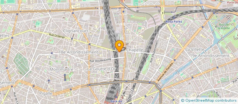 localisation de l'entreprise MADAME FRANCOIS THEVENON  PARIS