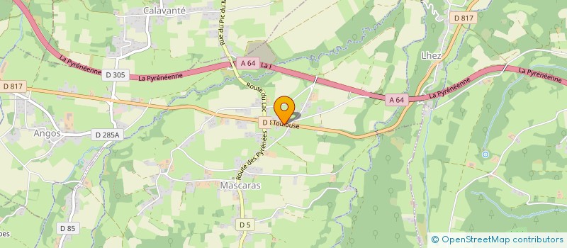 localisation de l'entreprise MADAME FRANCOISE ABADIE  BURG