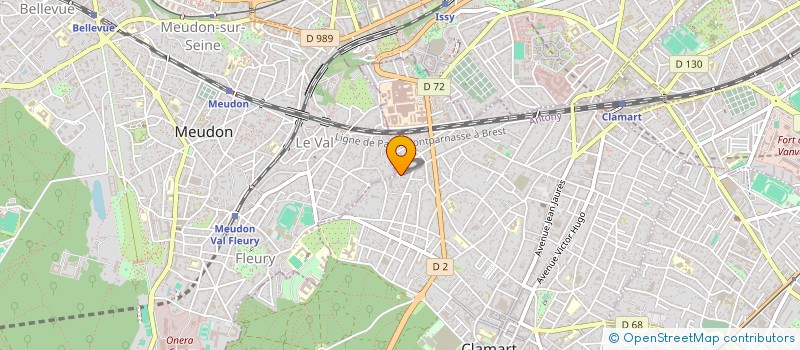 localisation de l'entreprise MADAME FRANCOISE ABOUCHAKRA à CLAMART