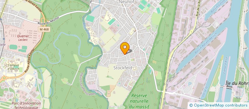 localisation de l'entreprise MADAME FRANCOISE ADRIAN à STRASBOURG