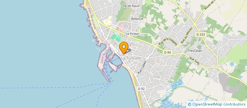 localisation de l'entreprise MADAME FRANCOISE AGAESSE  LA TURBALLE