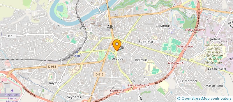 localisation de l'entreprise MADAME FRANCOISE ALBERGE à ALBI
