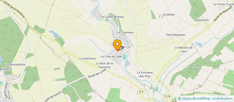 localisation de l'entreprise MADAME FRANCOISE ALBERTINI à MAZANGE
