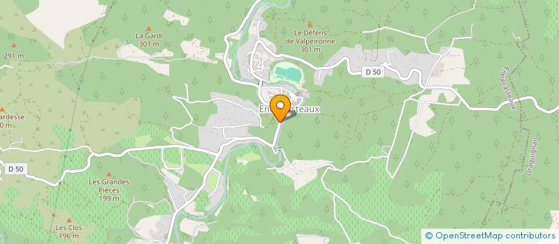 localisation de l'entreprise MADAME FRANCOISE ALFONSI  ENTRECASTEAUX