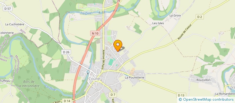 localisation de l'entreprise MADAME FRANCOISE ALIX  VALENCE-EN-POITOU