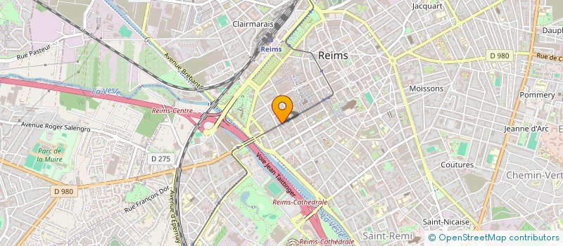 localisation de l'entreprise MADAME FRANCOISE ALLAIN  REIMS