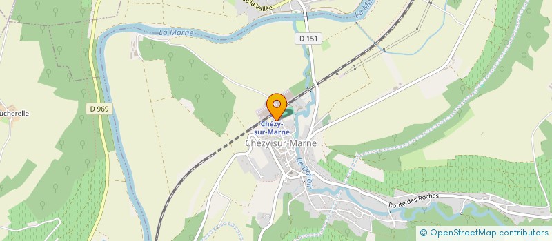 localisation de l'entreprise MADAME FRANCOISE ALLARD à CHEZY-SUR-MARNE