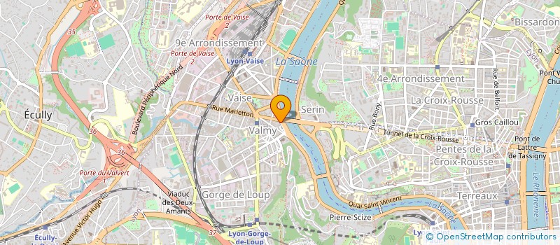 localisation de l'entreprise MADAME FRANCOISE ALLEX  LYON