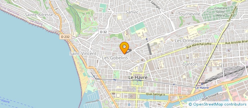 localisation de l'entreprise MADAME FRANCOISE ALLIX  LE HAVRE