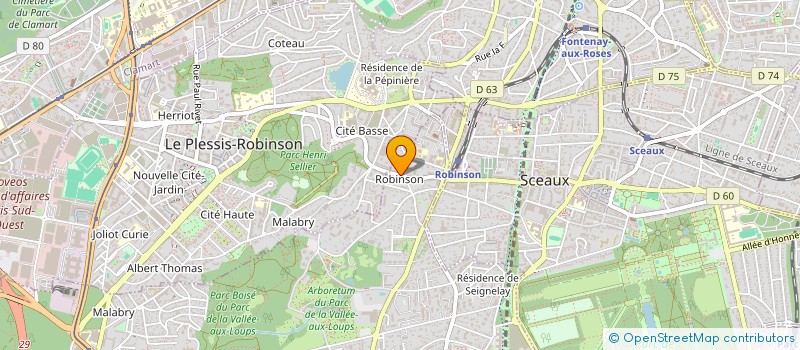localisation de l'entreprise MADAME FRANCOISE AMON SIKA à MONTROUGE
