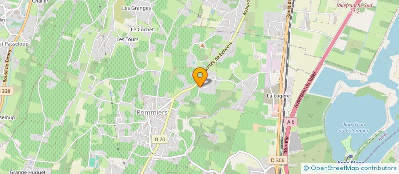 localisation de l'entreprise MADAME FRANCOISE ANNE MARIE LEMONNIER à POMMIERS