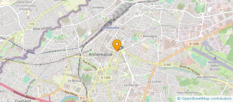 localisation de l'entreprise MADAME FRANCOISE ANTHONIOZ à ANNEMASSE