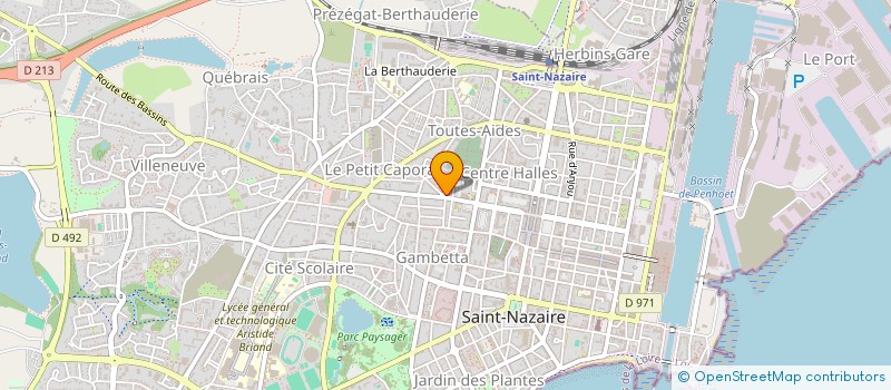 localisation de l'entreprise MADAME FRANCOISE ARCHAMBAULT  SAINT-NAZAIRE