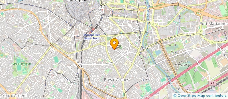 localisation de l'entreprise MADAME FRANCOISE ARGELIES à MONTPELLIER