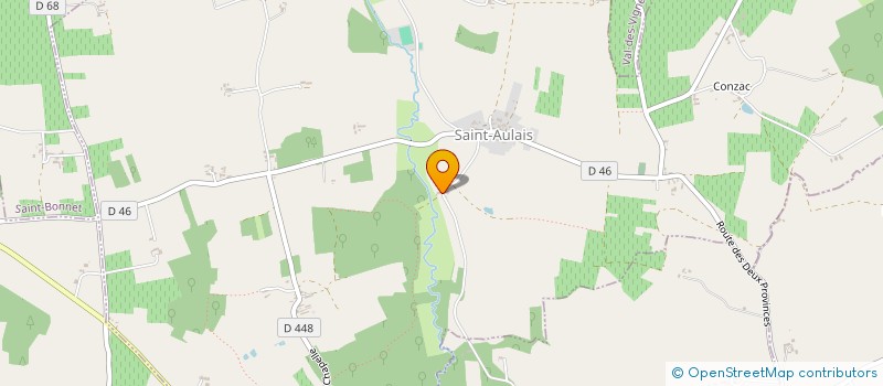 localisation de l'entreprise MADAME FRANCOISE ARNAUD à SAINT-AULAIS-LA-CHAPELLE