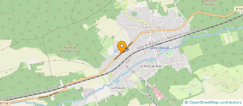 localisation de l'entreprise MADAME FRANCOISE ARREAUD  SAINT-CHERON