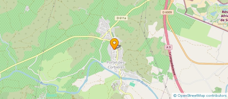 localisation de l'entreprise MADAME FRANCOISE ASENSIO  PORTEL-DES-CORBIERES