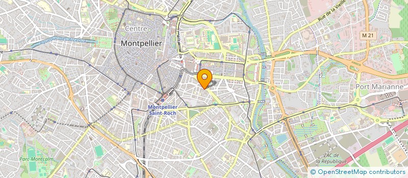 localisation de l'entreprise MADAME FRANCOISE ASTIER à MONTPELLIER
