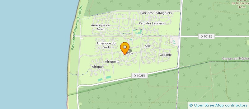 localisation de l'entreprise MADAME FRANCOISE AT  GRAYAN-ET-L'HOPITAL