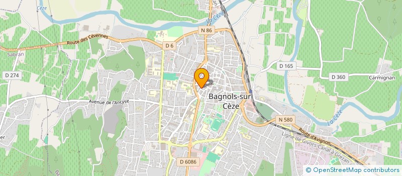 localisation de l'entreprise MADAME FRANCOISE AUBERT-BRUNEL  ORSAN