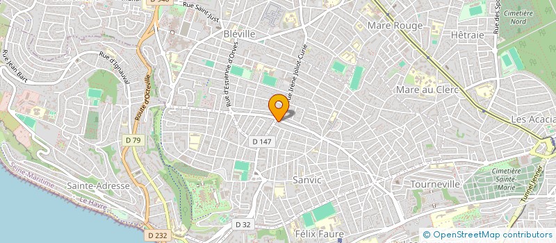 localisation de l'entreprise MADAME FRANCOISE AUBOURG à LE HAVRE