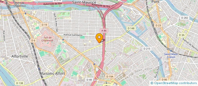 localisation de l'entreprise MADAME FRANCOISE AUGEIX à MAISONS-ALFORT