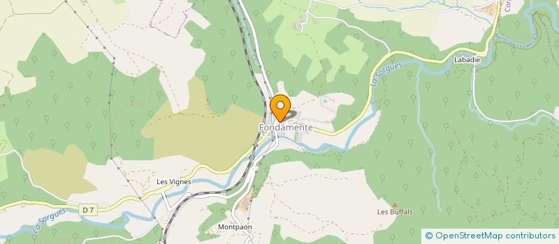 localisation de l'entreprise MADAME FRANCOISE AUSTRUY à LE CLAPIER