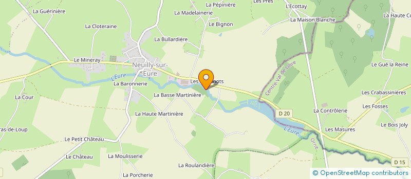 localisation de l'entreprise MADAME FRANCOISE BABIN-CHEVAYE à LONGNY LES VILLAGES