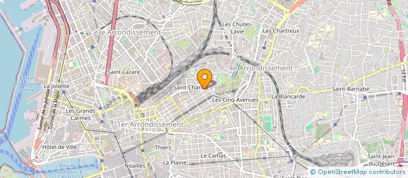 localisation de l'entreprise MADAME FRANCOISE BAGNIS à MARSEILLE